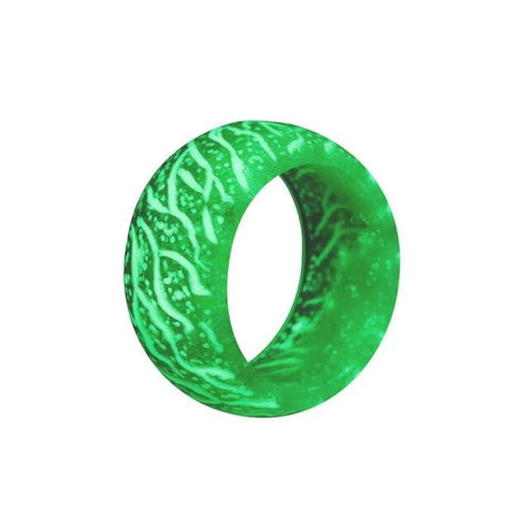 Fashion Luminous Ring Colorful Resin Finger Ring for Women Romantic Jewelry Punk Luminous Glow in The Dark Rings Dropshipping