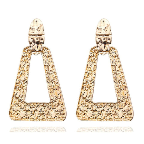 Big Drop Earrings for Women Geometric Statement Earrings female 2019 Fashion Modern Jewelry hanging kolczyki oorbellen