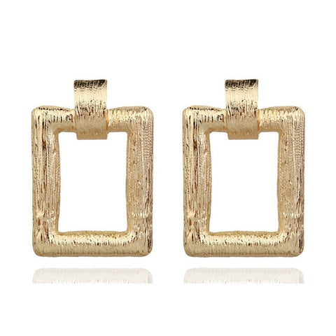 Big Drop Earrings for Women Geometric Statement Earrings female 2019 Fashion Modern Jewelry hanging kolczyki oorbellen