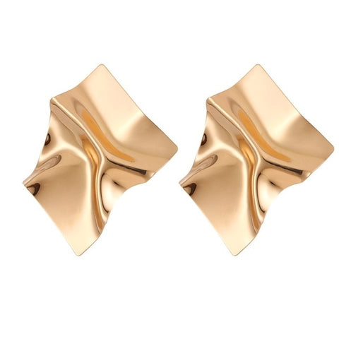 Design New Fashion Hollow Face/Hand Shape Statement Drop Earrings For Women Jewelry Abstract Art Dangle Earring Wholesale