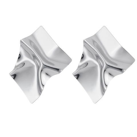 Design New Fashion Hollow Face/Hand Shape Statement Drop Earrings For Women Jewelry Abstract Art Dangle Earring Wholesale