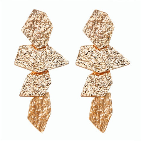 Design New Fashion Hollow Face/Hand Shape Statement Drop Earrings For Women Jewelry Abstract Art Dangle Earring Wholesale