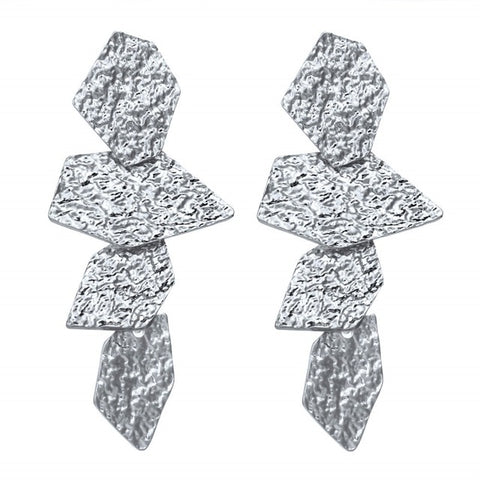 Design New Fashion Hollow Face/Hand Shape Statement Drop Earrings For Women Jewelry Abstract Art Dangle Earring Wholesale