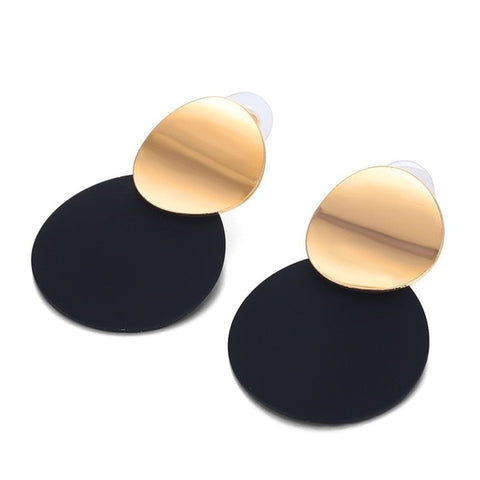 Design New Fashion Hollow Face/Hand Shape Statement Drop Earrings For Women Jewelry Abstract Art Dangle Earring Wholesale